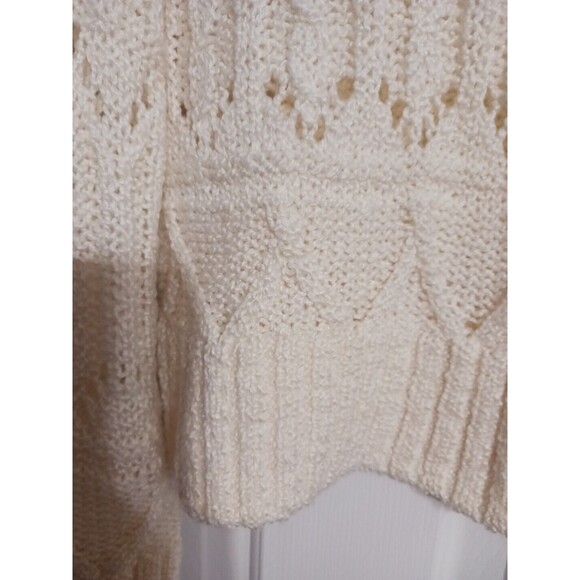 NWT Women's Old Navy Textured Fringe Pullover Sweater Size XS - N6 - Picture 3 of 7